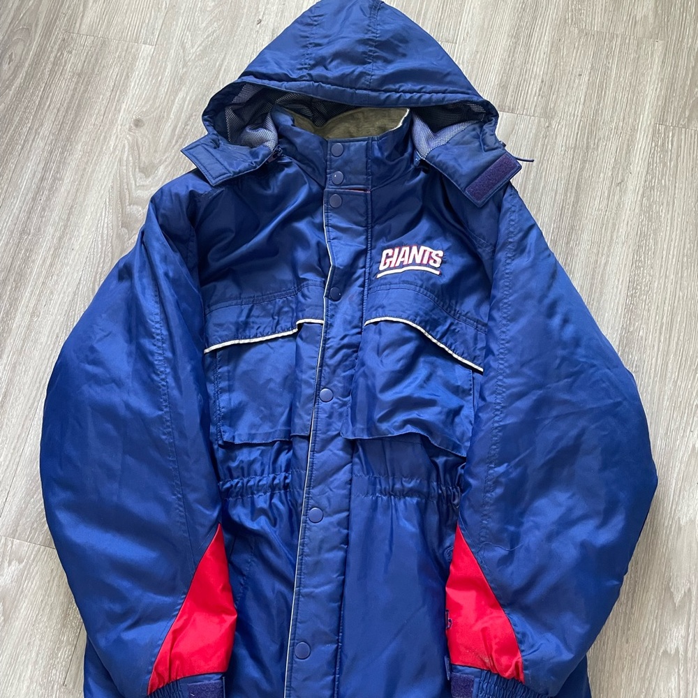 NY giants fill down jacket